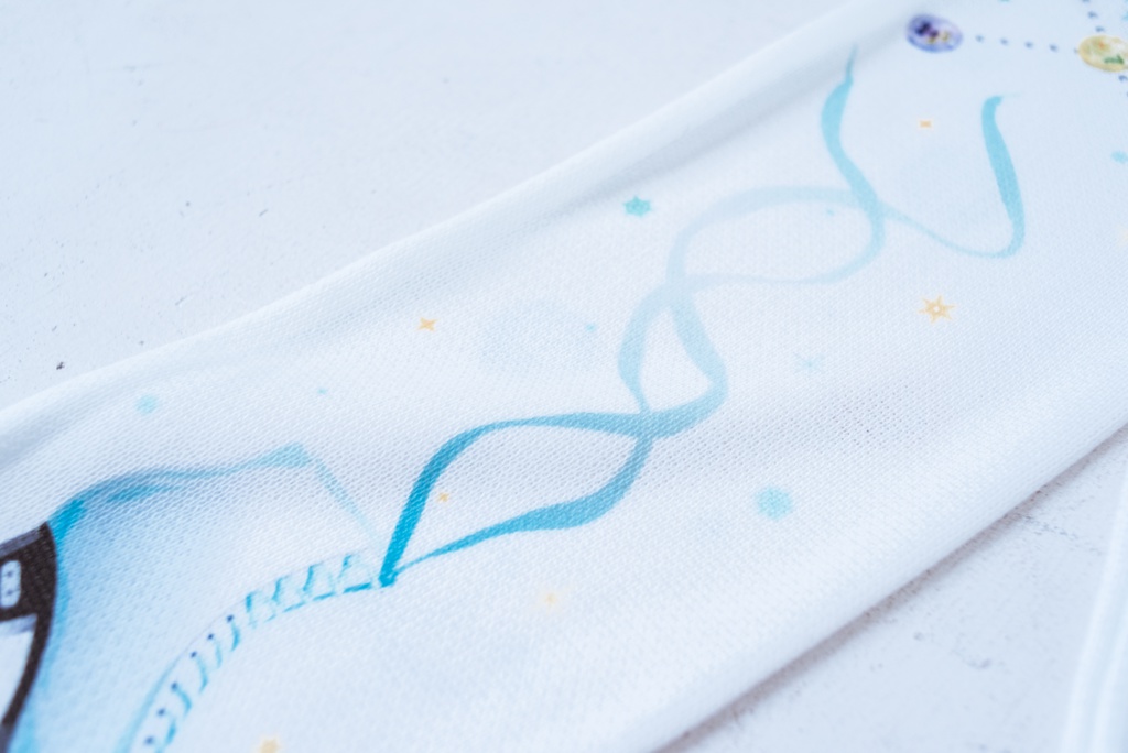 スケート・ジュエル・メモリーマフラー Jeweled Skates Scarf