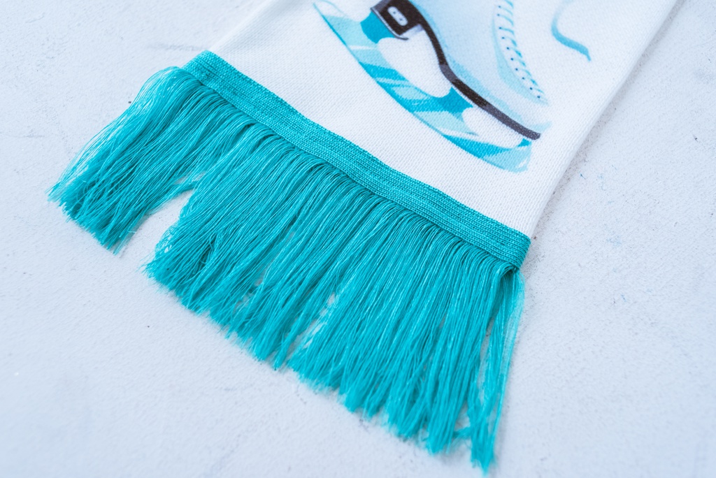 スケート・ジュエル・メモリーマフラー Jeweled Skates Scarf