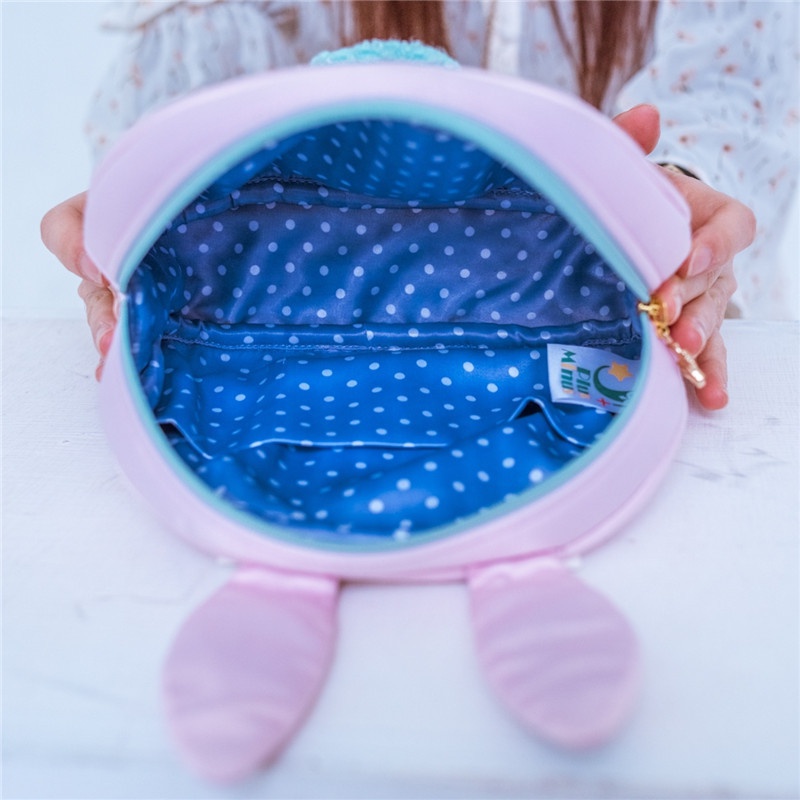 アニマルポーチ(うさ耳/リス耳/おおかみ)Cosmetic Pouch(Bunny/Squirrel/Little Grey Wolf )