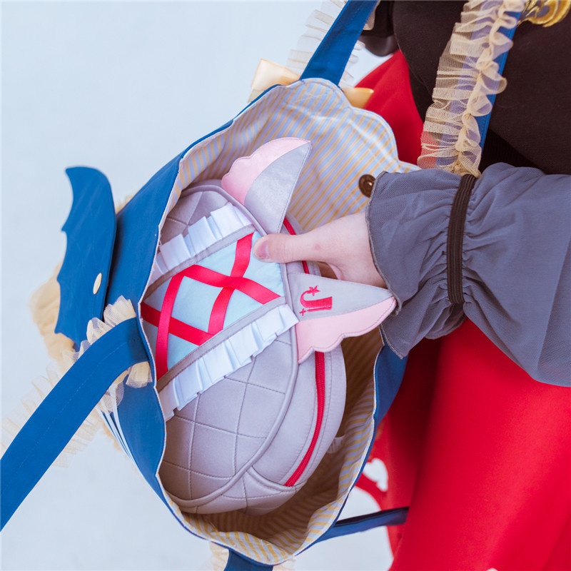 アニマルポーチ(うさ耳/リス耳/おおかみ)Cosmetic Pouch(Bunny/Squirrel/Little Grey Wolf )