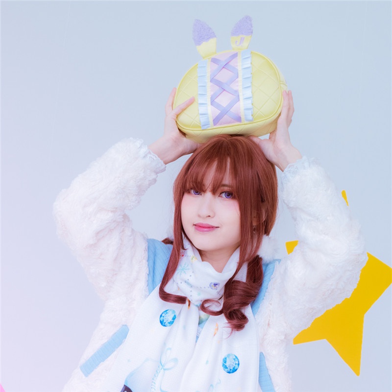 アニマルポーチ(うさ耳/リス耳/おおかみ)Cosmetic Pouch(Bunny/Squirrel/Little Grey Wolf )