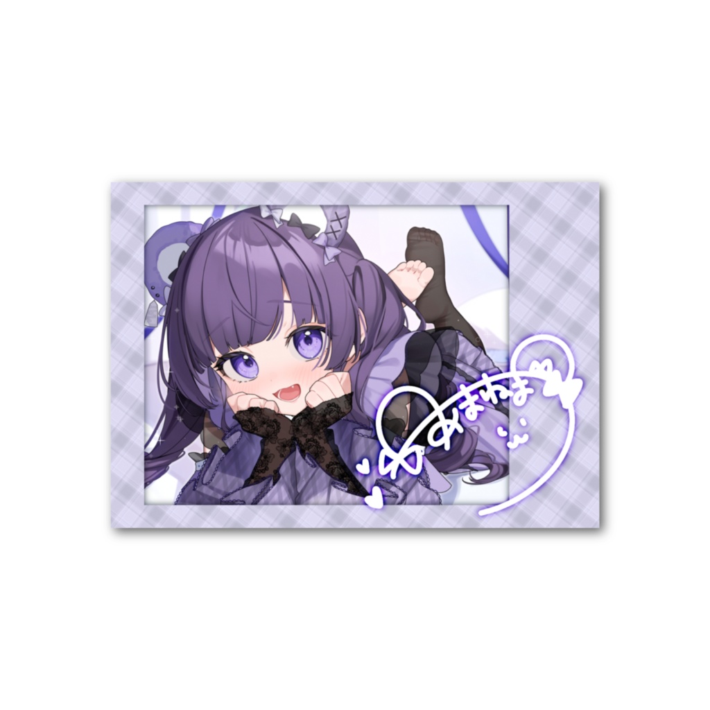 あまねまい誕生日2026グッズ~チェキ風カード~