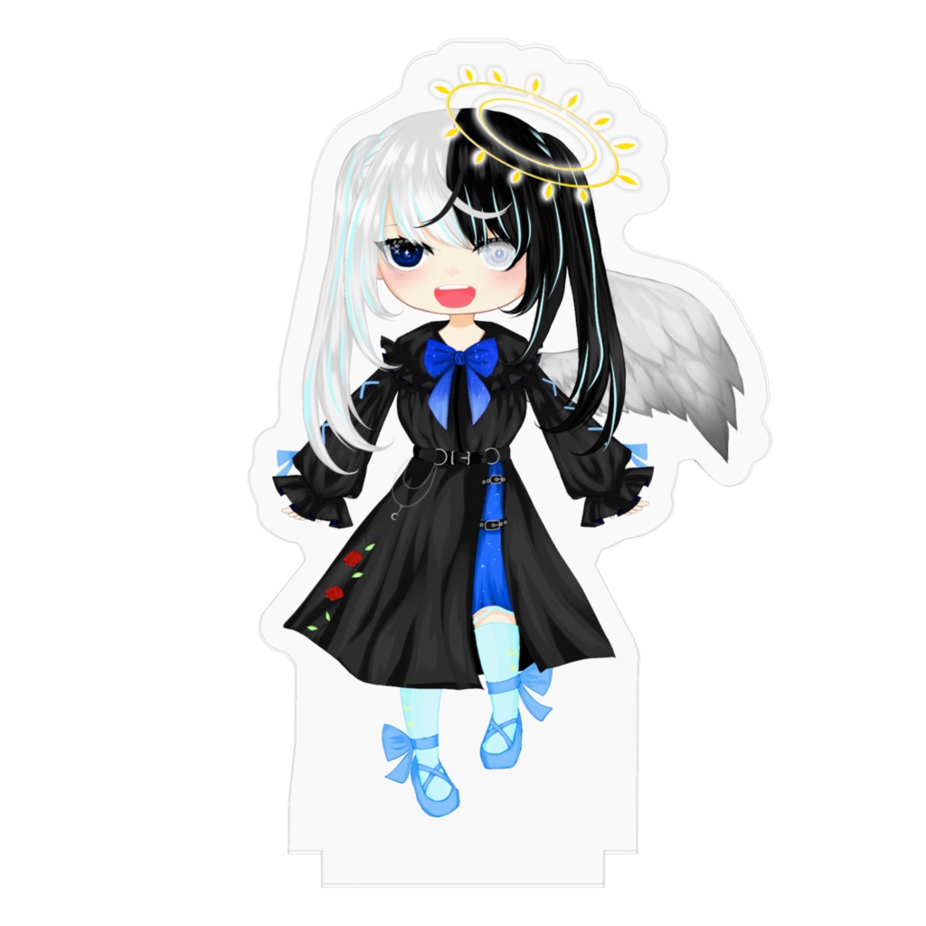 堕天使くろしろな_アクスタ