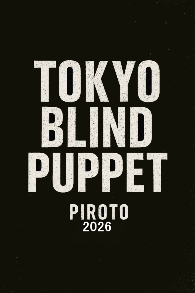 「TOKYO BLIND PUPPET」作者厳選最新１０作品（１６.９MB）※　PDFデータ