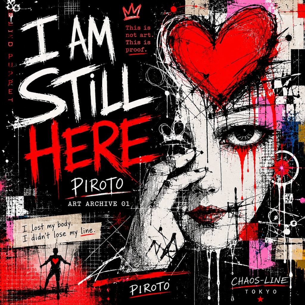 I AM STILL HERE|PIROTO Art Archive 01