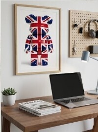 PUGBRICK® UK(イギリス) Edition|Union Jackedition#001 Digital Art Print【5000×3333px / PNG】
