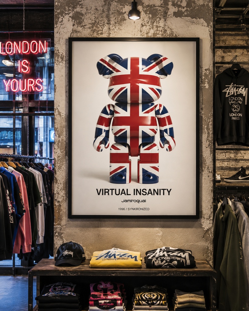PUGBRICK® UK(イギリス) Edition|Union Jackedition#001 Digital Art Print【5000×3333px / PNG】