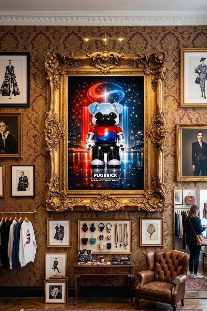 PUGBRICK® – KOREA Edition#003 by PIROTO【ダウンロードデータ販売】Digital Art Print