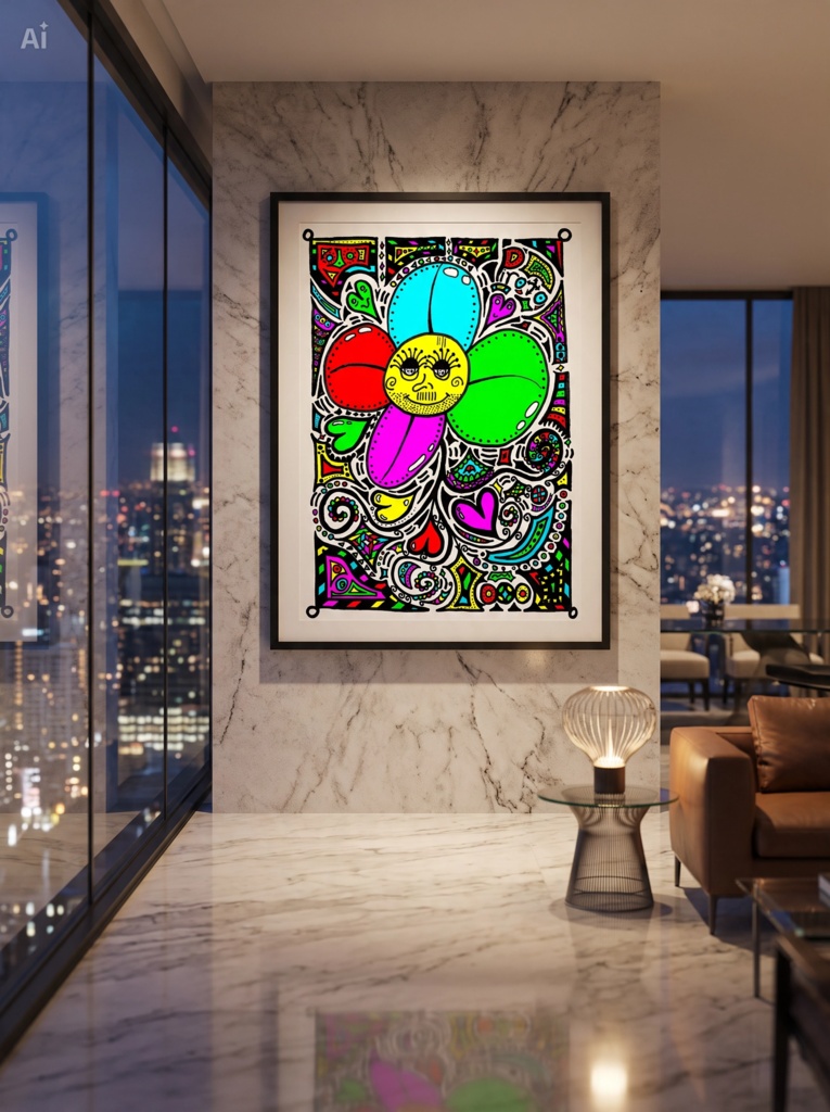 The One Who Scatters Love – MOM Digital Art Print by PIROTO