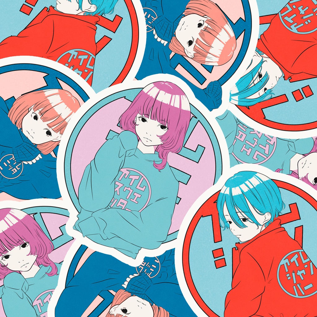 ステッカー「アイム・スウェッター」デザフェスvol.56