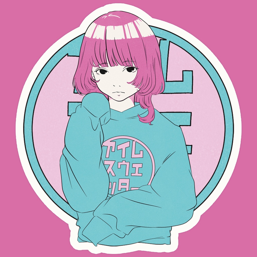 ステッカー「アイム・スウェッター」デザフェスvol.56