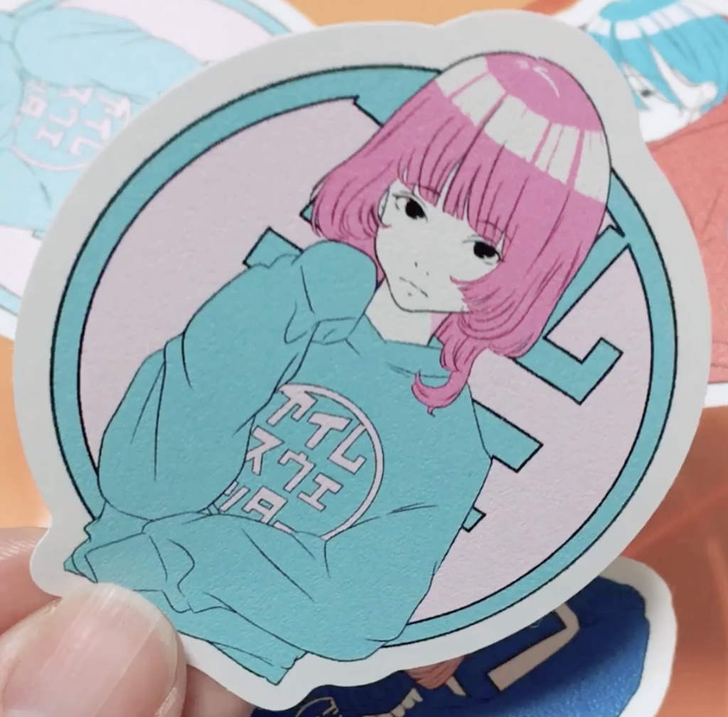 ステッカー「アイム・スウェッター」デザフェスvol.56