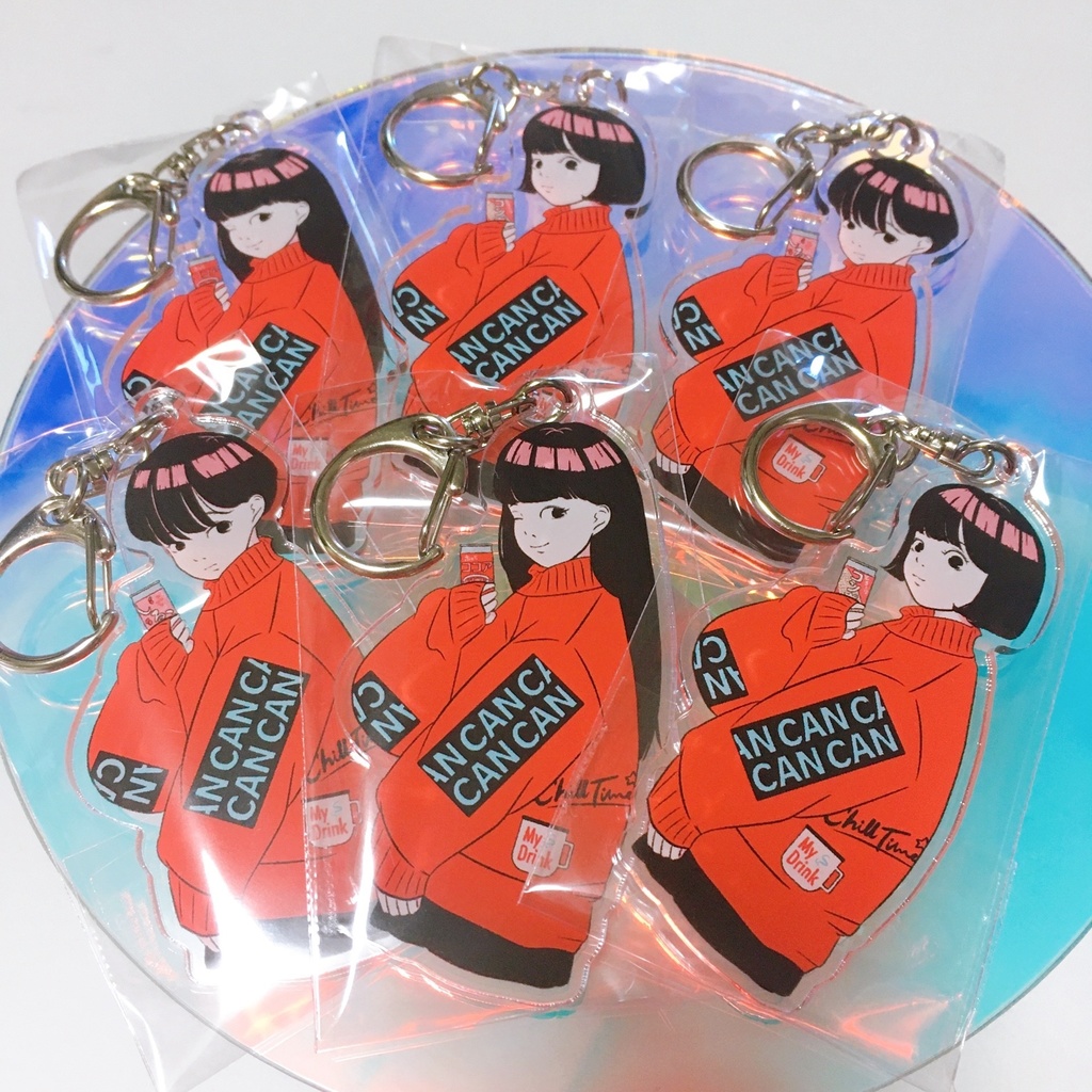 アクキー「CAN CAN CAN しるこ缶」デザフェスvol.56