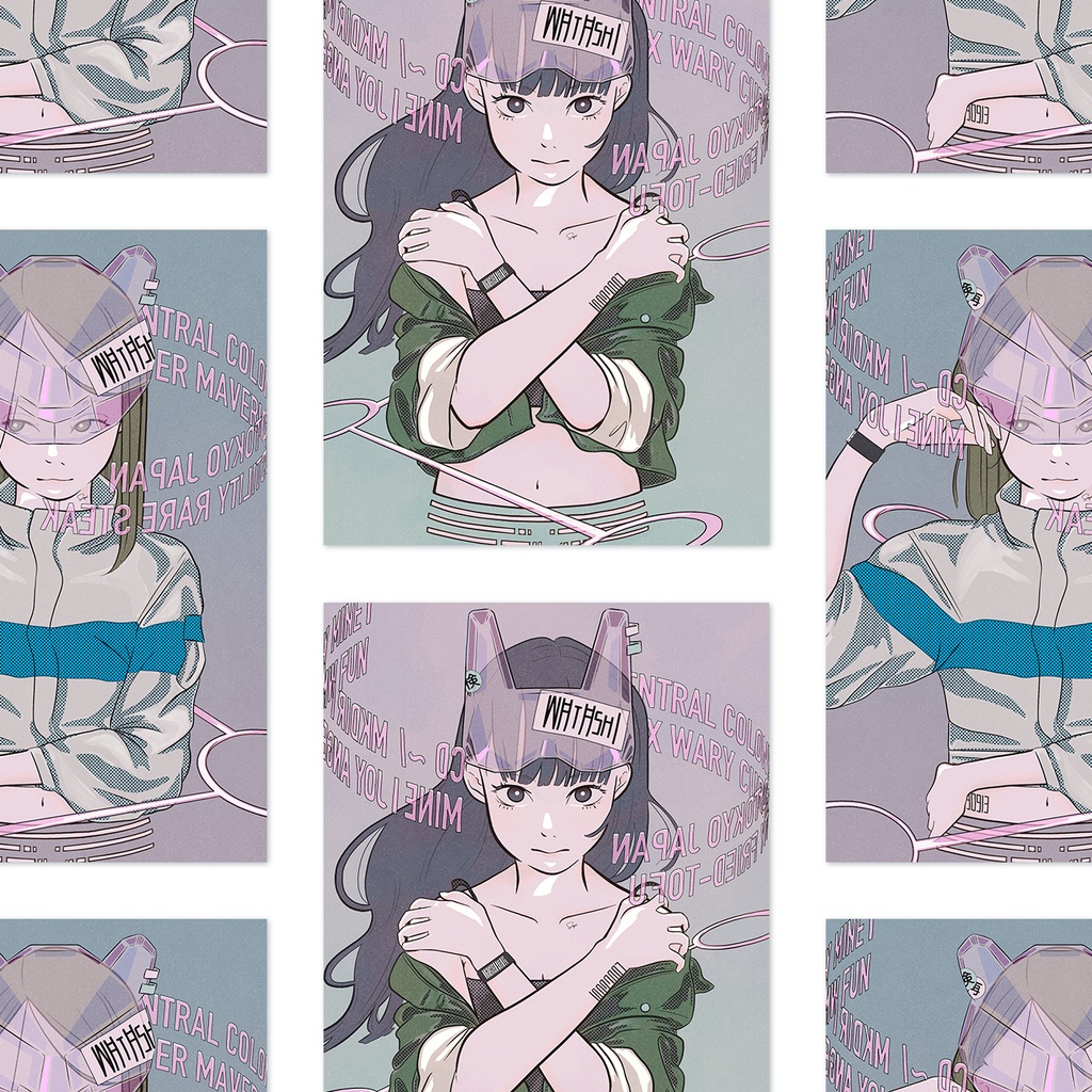 ポストカードセット「私の概念化 Type-FOX,Type-TIGER」