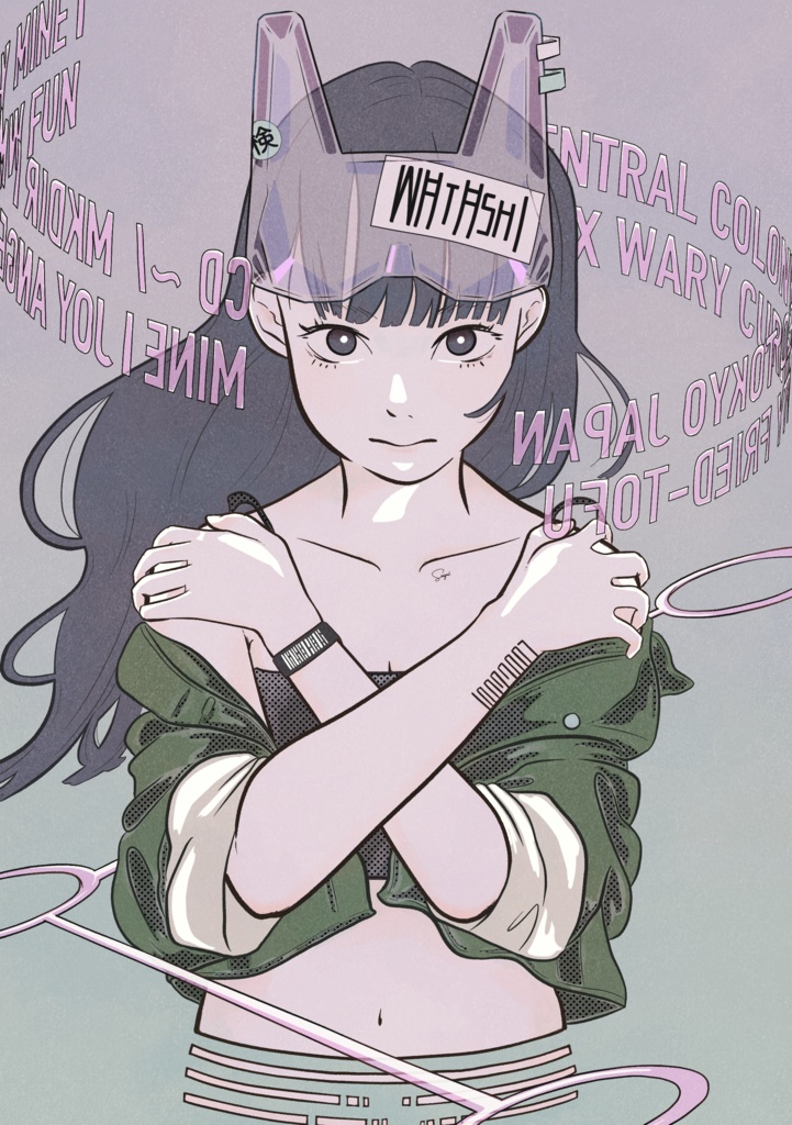 ポストカードセット「私の概念化 Type-FOX,Type-TIGER」