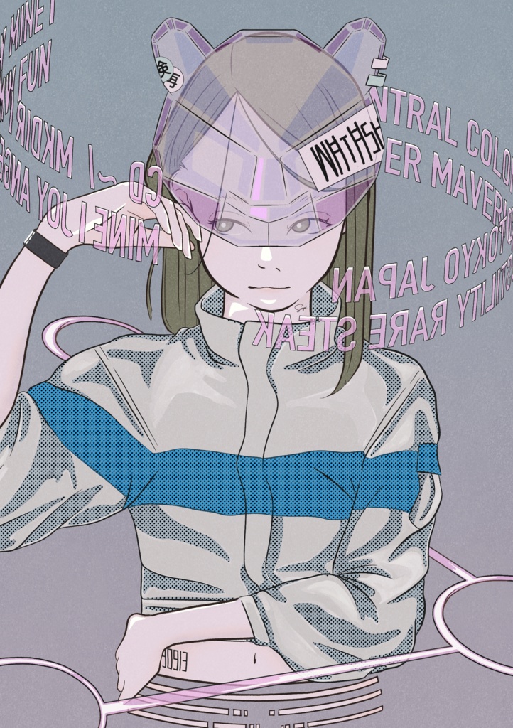 ポストカードセット「私の概念化 Type-FOX,Type-TIGER」