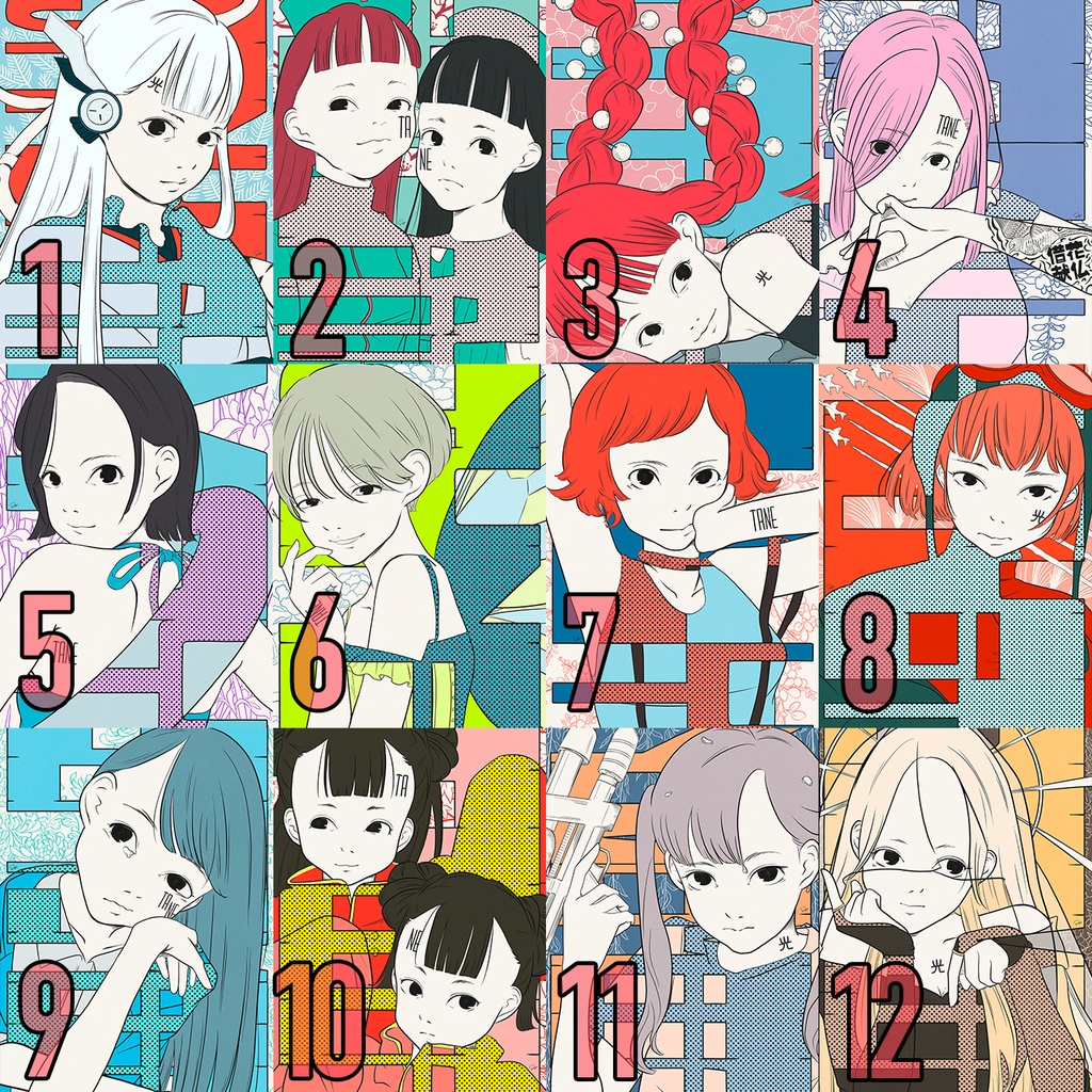 ポストカード「HANAFUDA」