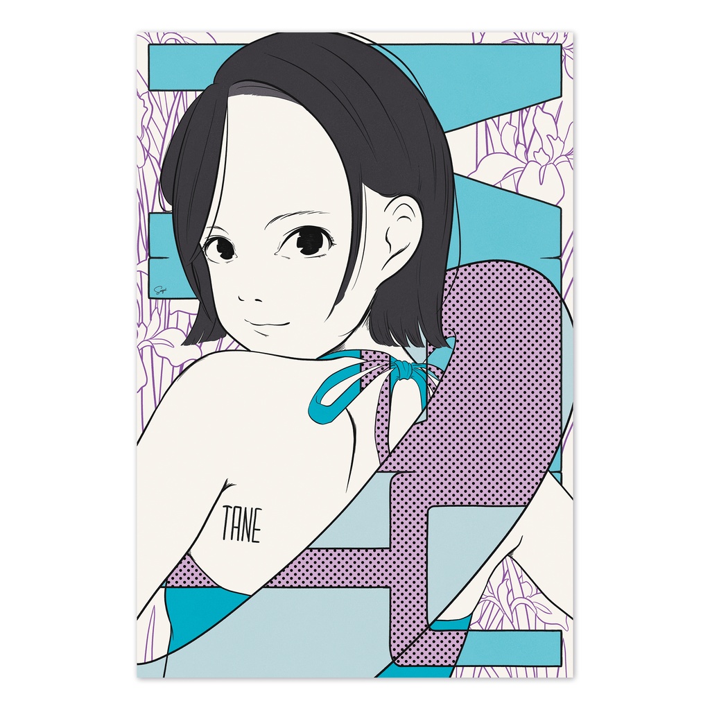 ポストカード「HANAFUDA」