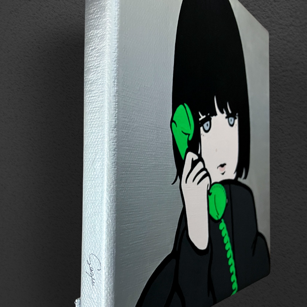 原画:〇〇○に 電話をかけてみた