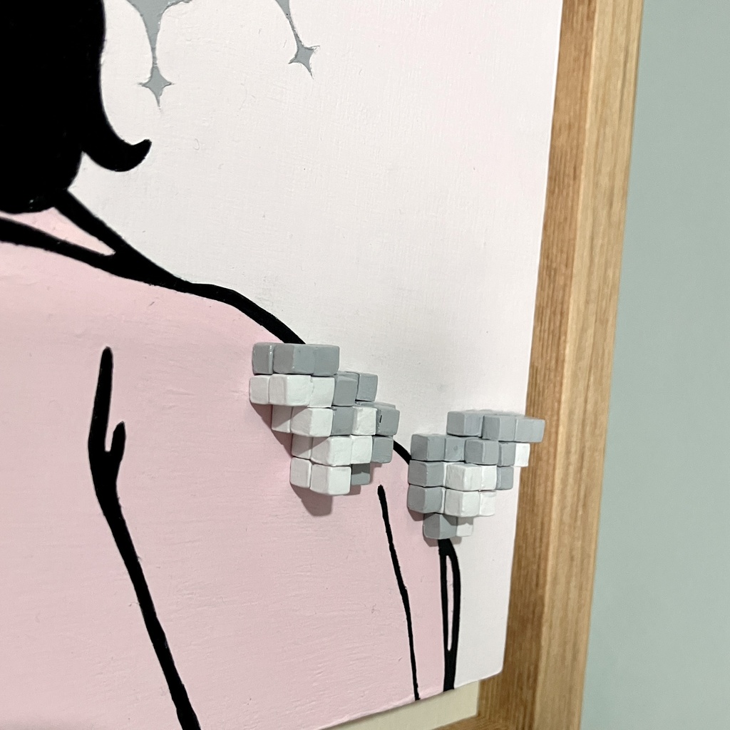 原画:A Halo Carried —期待の祝福