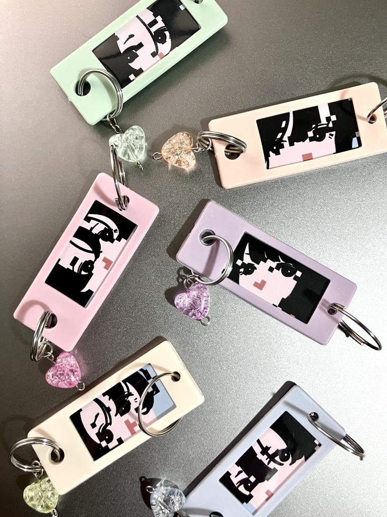 ネームタグキーホルダー「GAZE x NOISE」全6種