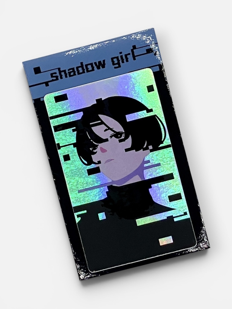 ステッカー「shadow girl」