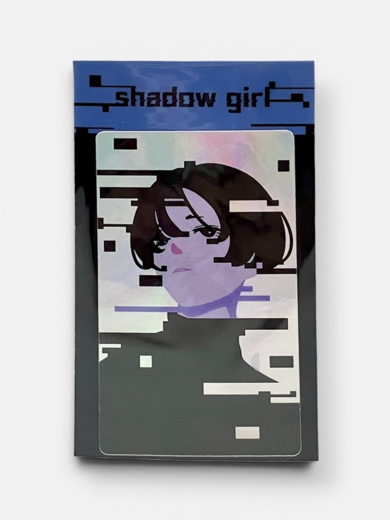 ステッカー「shadow girl」