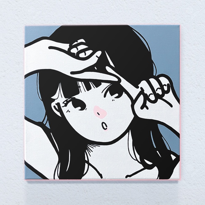 原画：かわいいのケンカイ 01.モモ