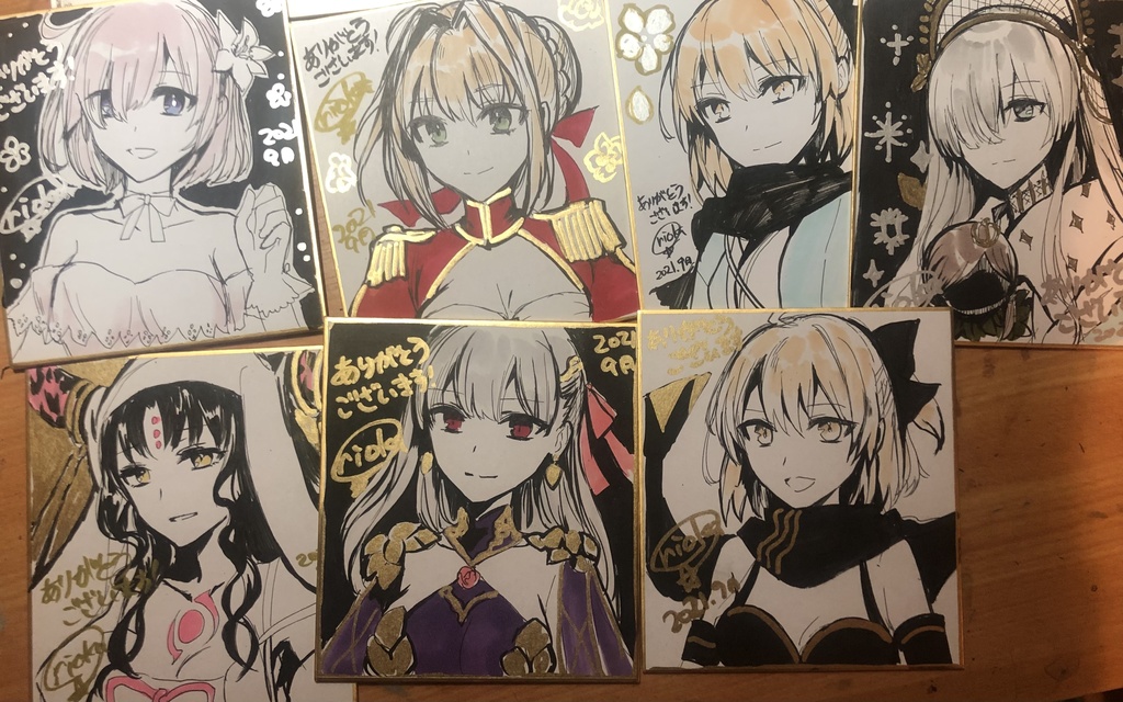【直筆小色紙付き】C100新刊9点セット