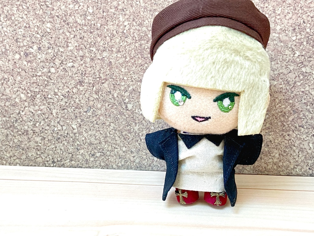 *ぬい用*BLACKシンプルジャケット*