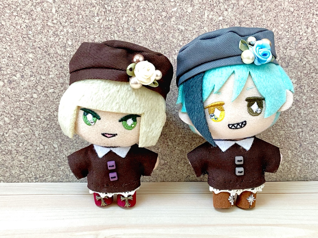 *ぬい用*ベレー帽-rose-*