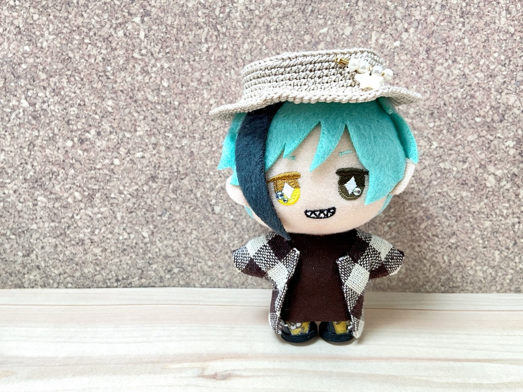 *ぬい用*ピン付きハット*