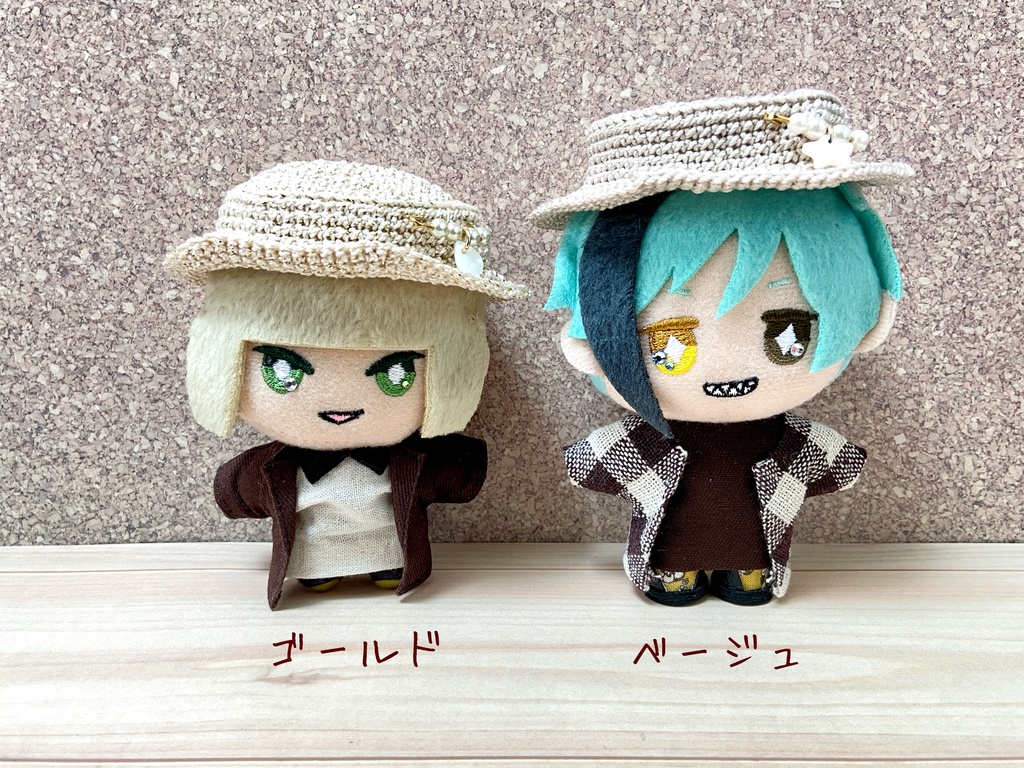 *ぬい用*ピン付きハット*