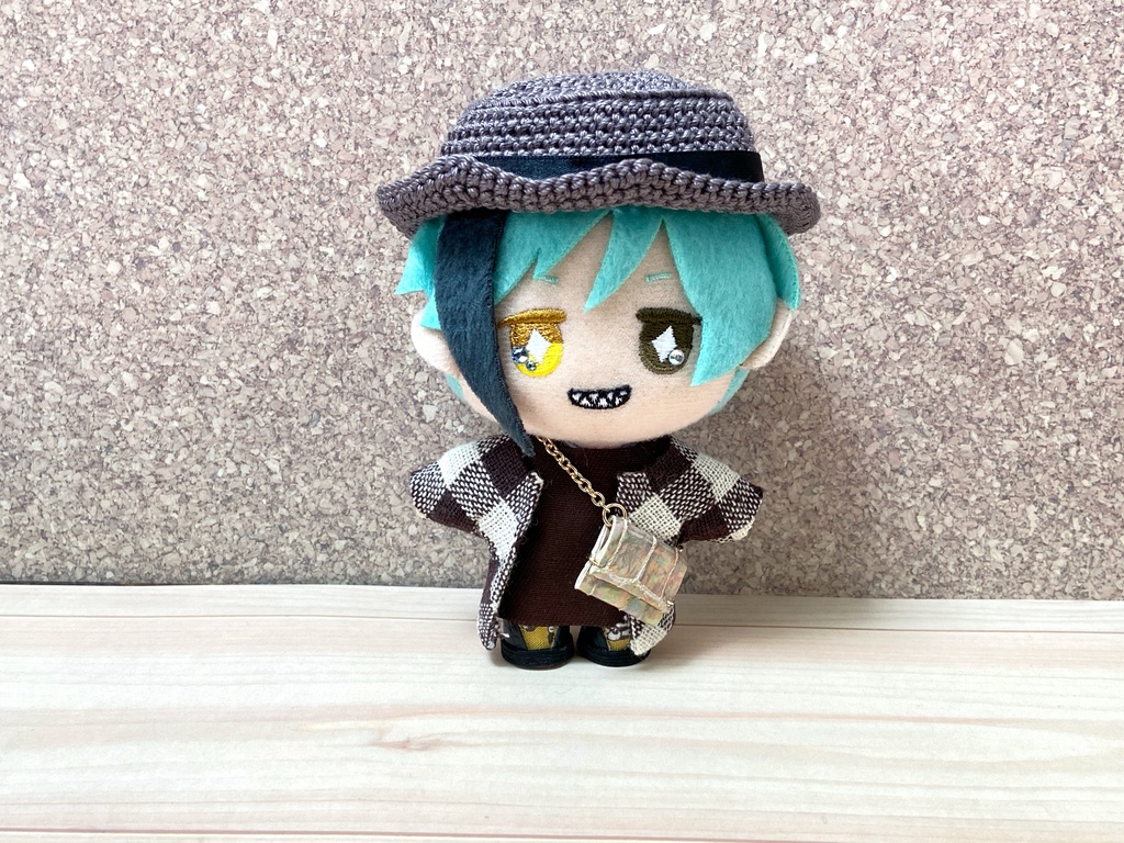 *ぬい用*オーロラレザーバッグ*