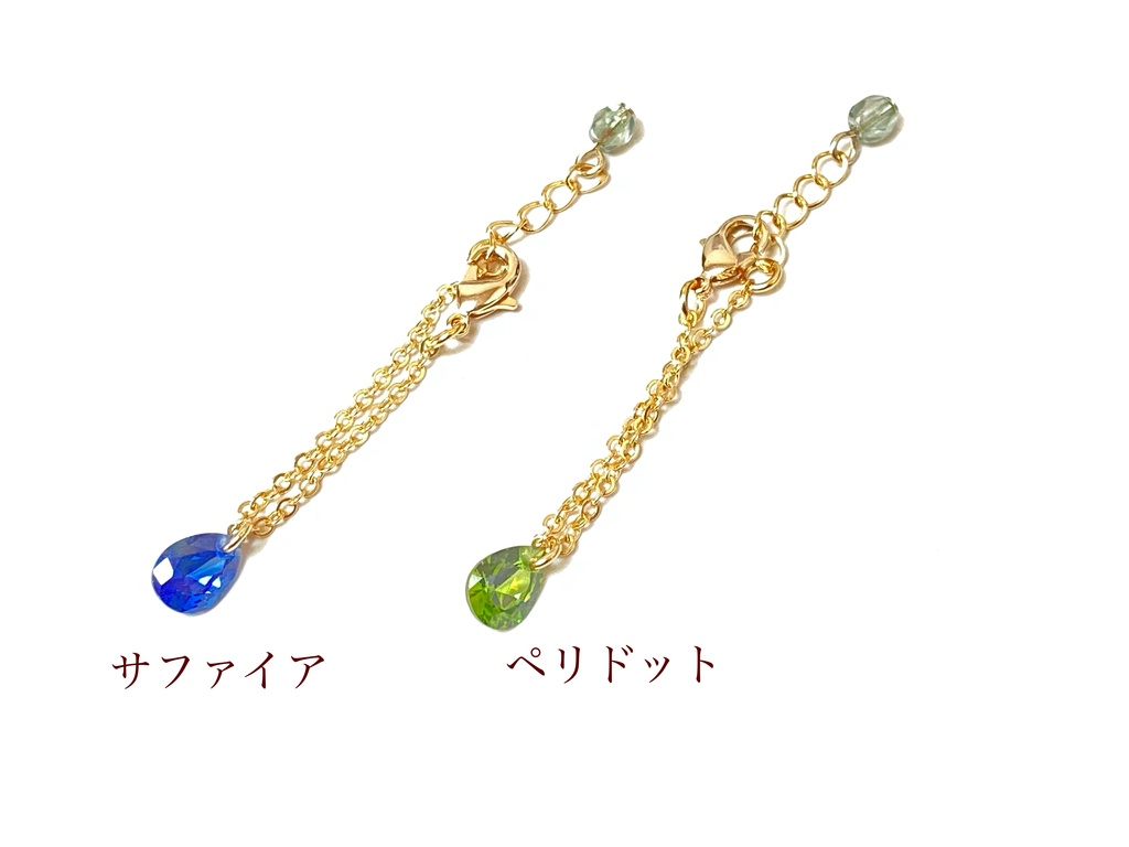 *ぬい用*キュービックジルコニアネックレス(drop)*