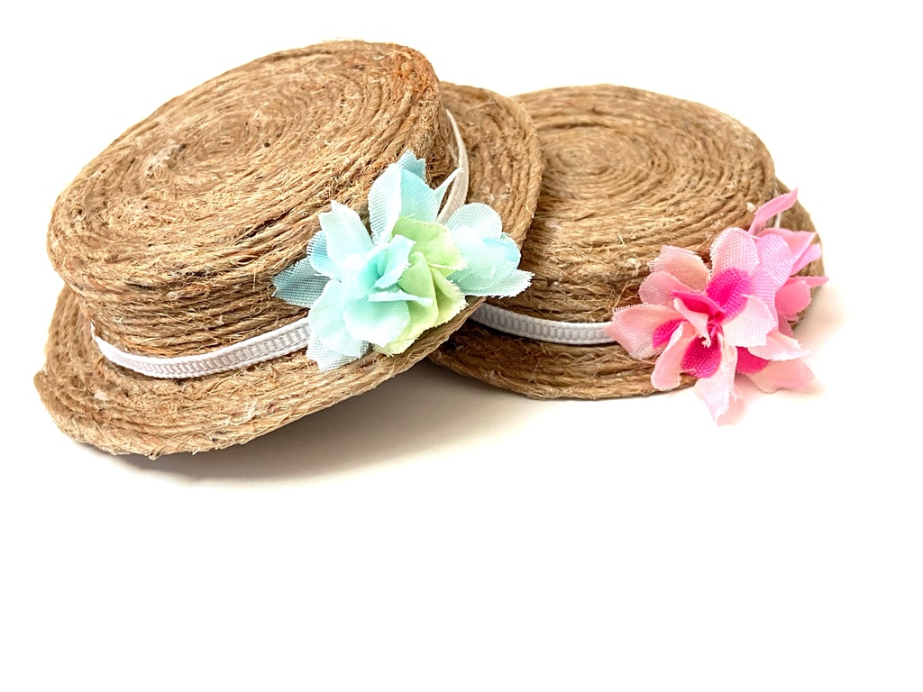 *ぬい用*カンカン帽(花)*