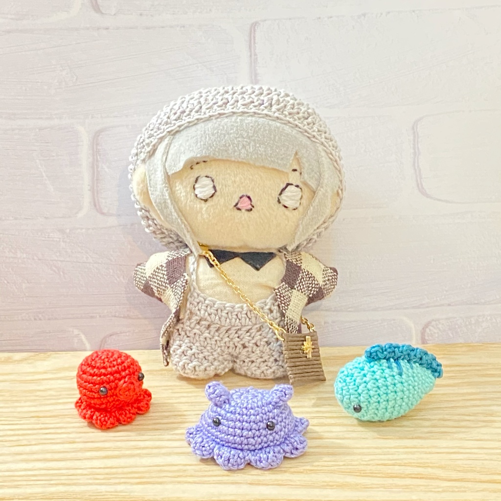 *ぬい用*ぬいのお友達(タコ)*