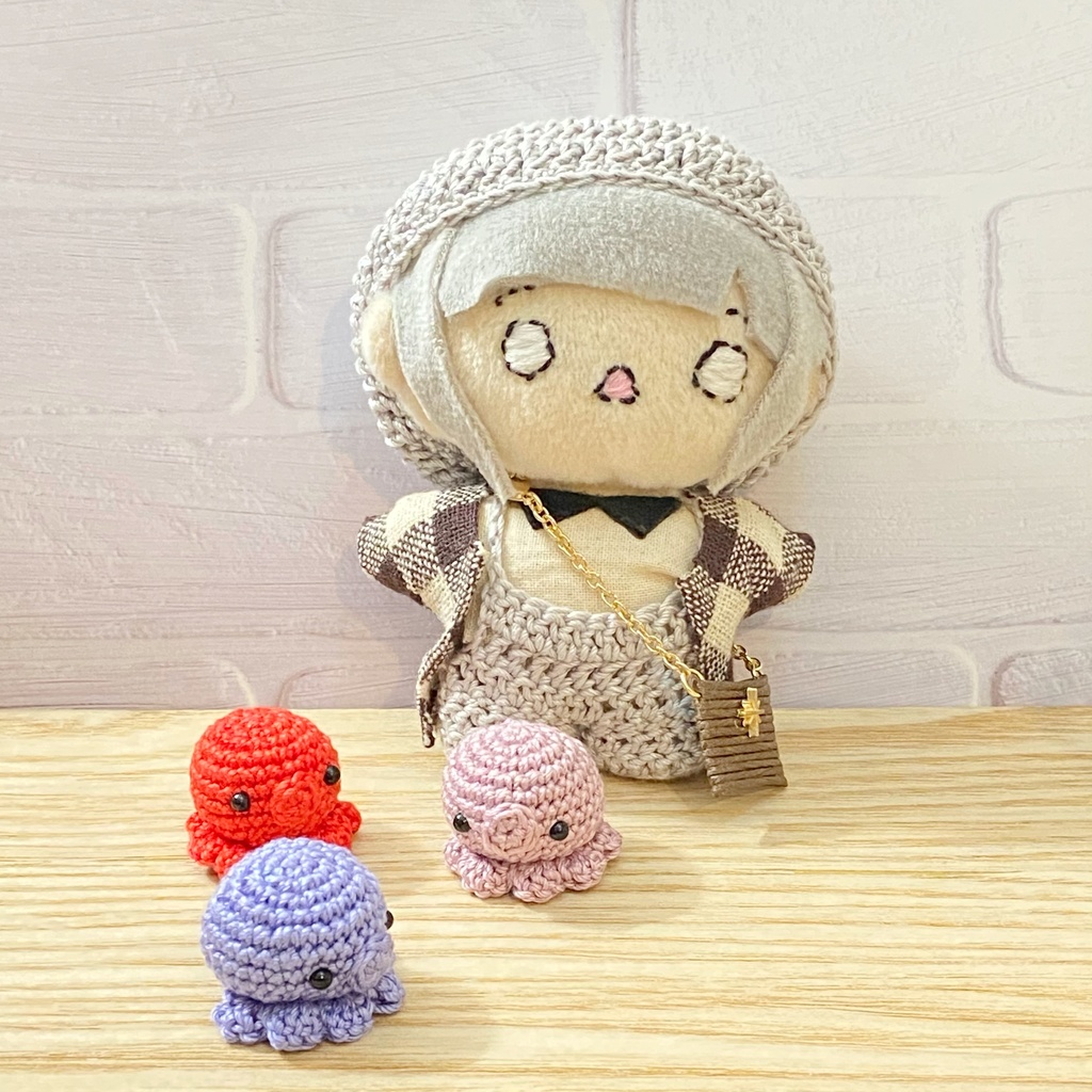 *ぬい用*ぬいのお友達(タコ)*