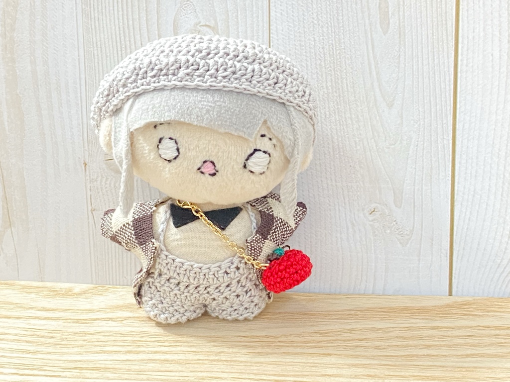 *ぬい用*リンゴショルダーバッグ*