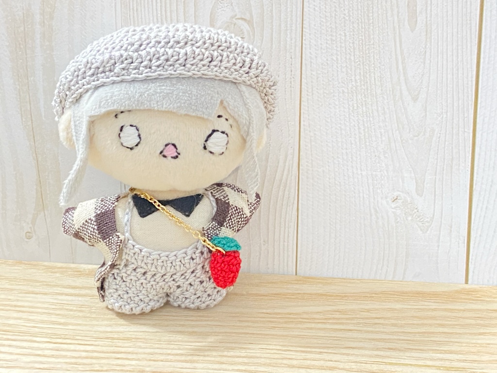 *ぬい用*いちごショルダーバッグ*