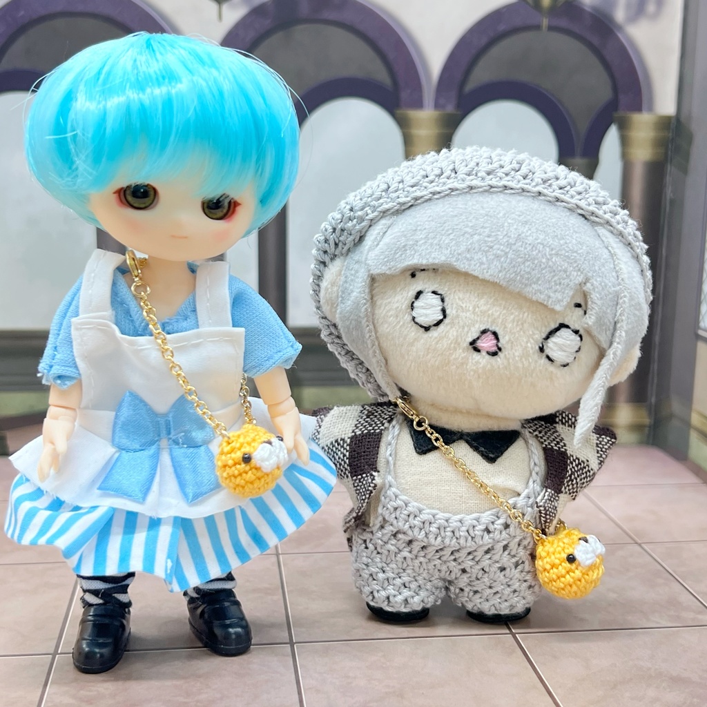 *ぬい/ドール用*猫ちゃんショルダーバッグ*