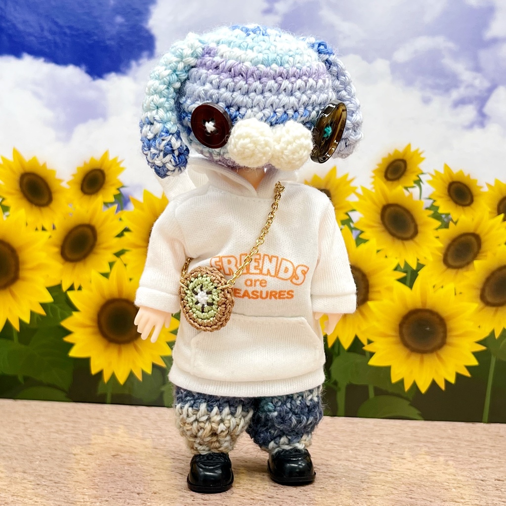 *ぬい用*フルーツショルダーバッグ(キウイ)*