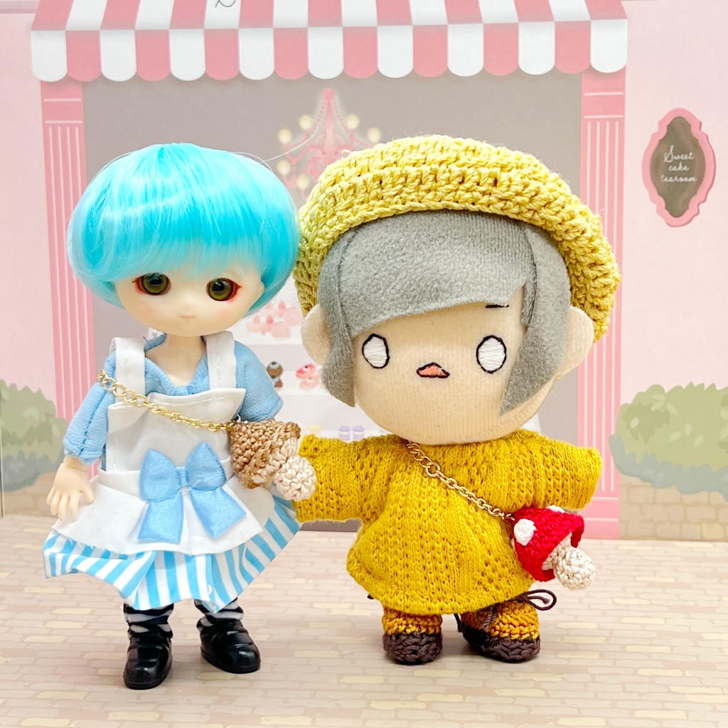 *ぬい用*キノコのバッグ*