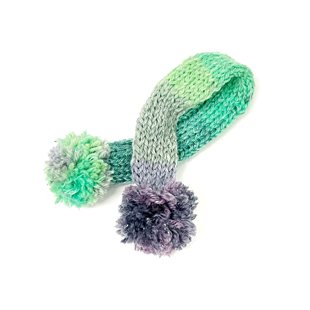 *ぬい用*マフラー(グリーンパープル)*