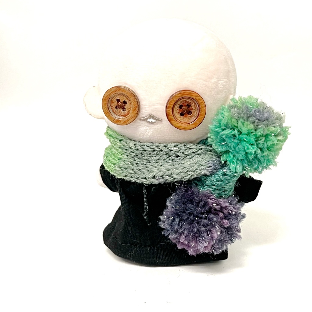 *ぬい用*マフラー(グリーンパープル)*