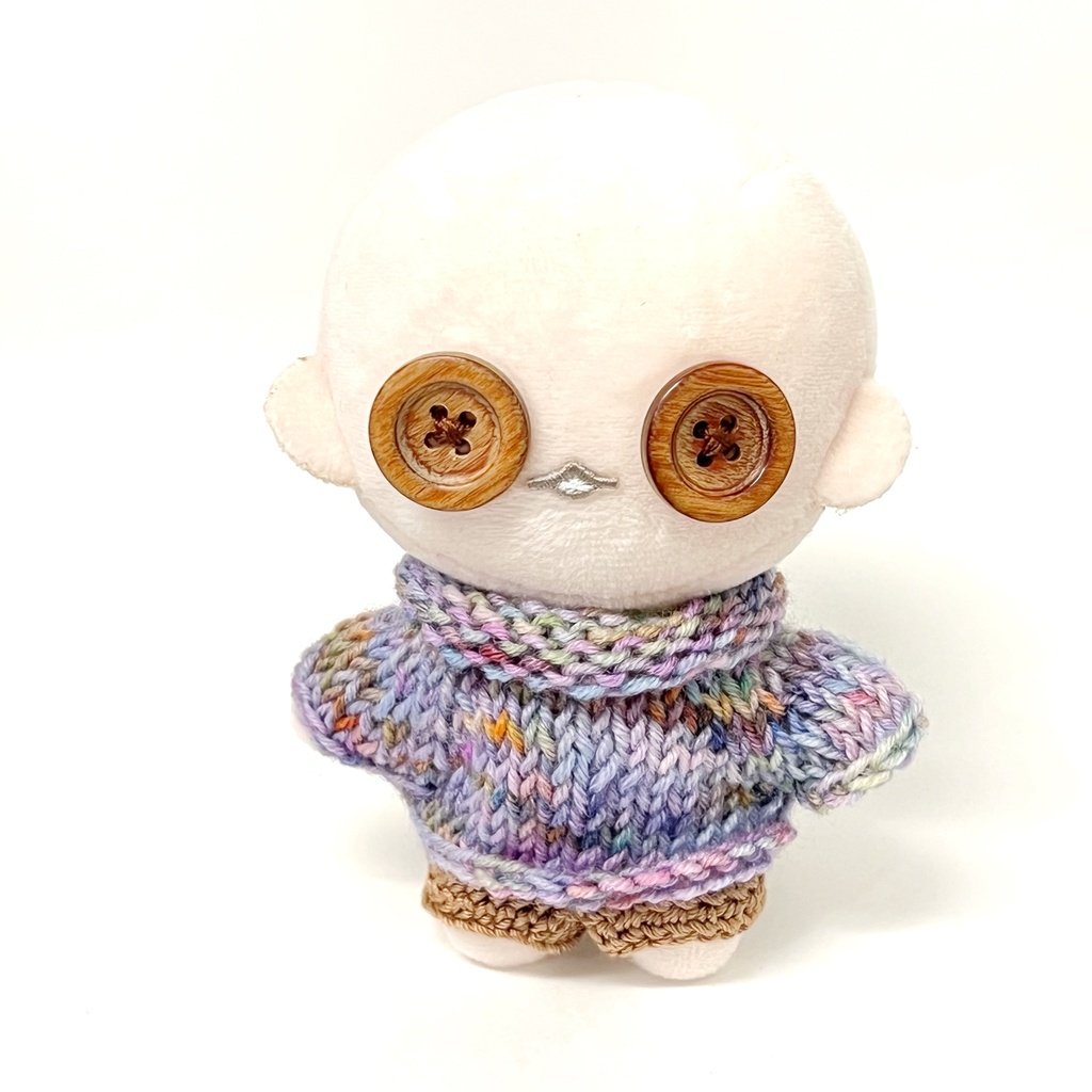 *ぬい用*セーター(パープルミックス)*