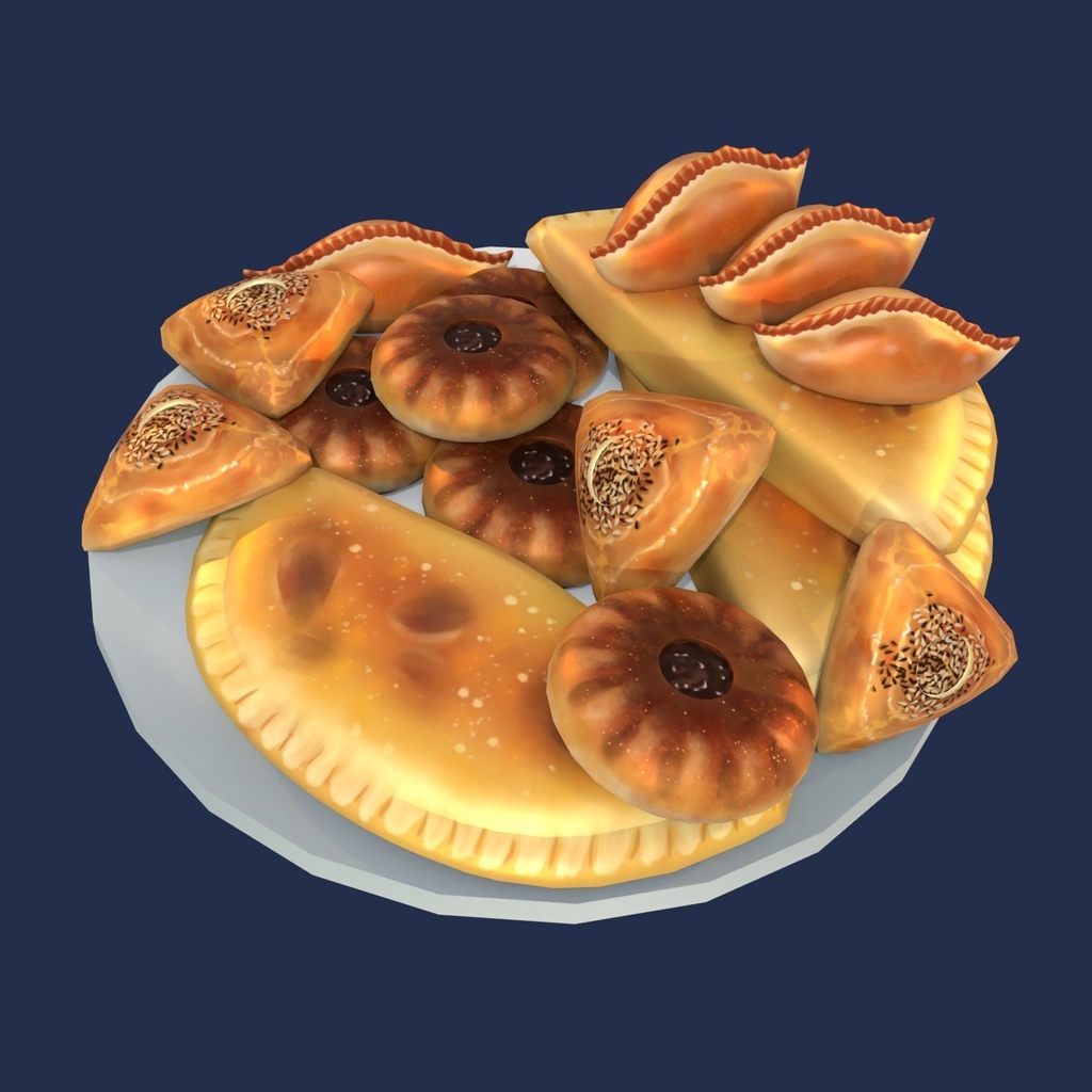 Delicious Food Pack (VTubers and VRChat) | 可愛い食べ物