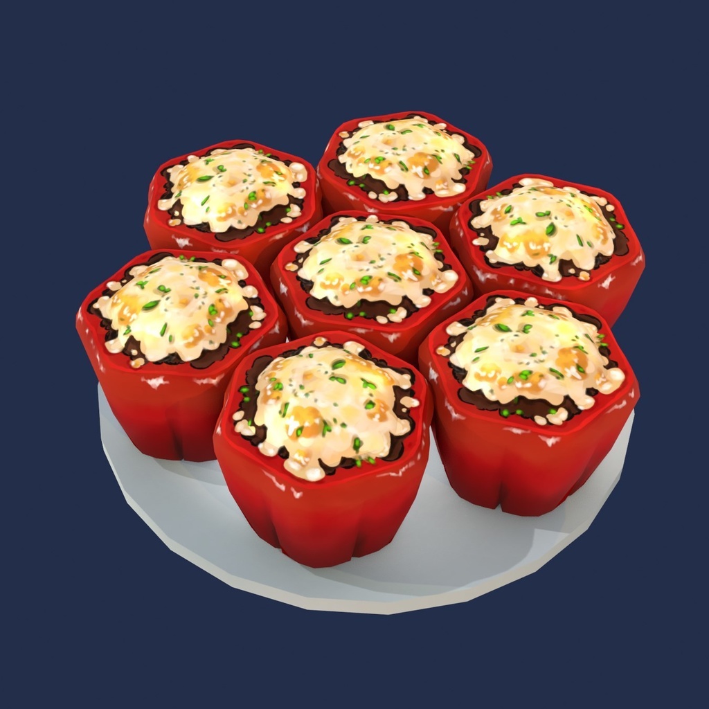 Delicious Food Pack (VTubers and VRChat) | 可愛い食べ物