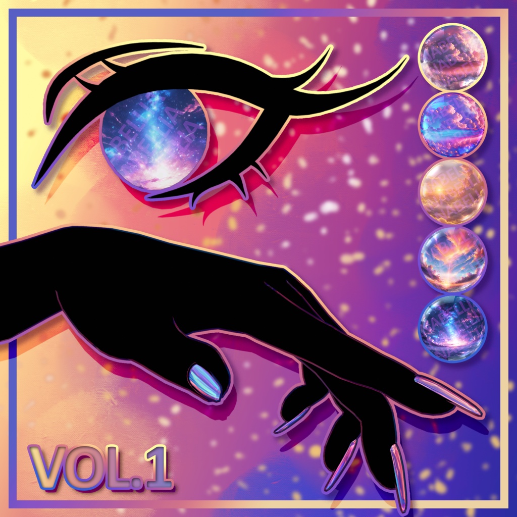 Anabellia's 2K Matcaps ๐ฎ Vol.1 Clouds โ๏ธ