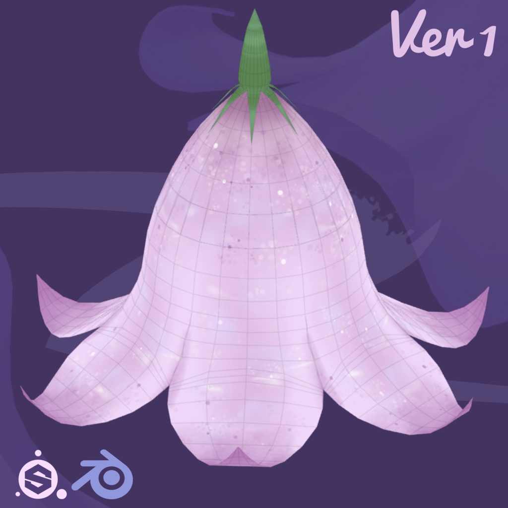 ๐ท Thumbelina Flower Hats | VRCHat | VTuber Asset